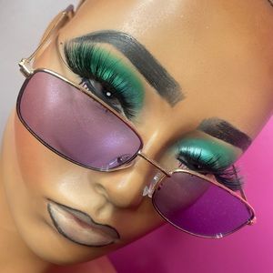 Purple rectangle shades